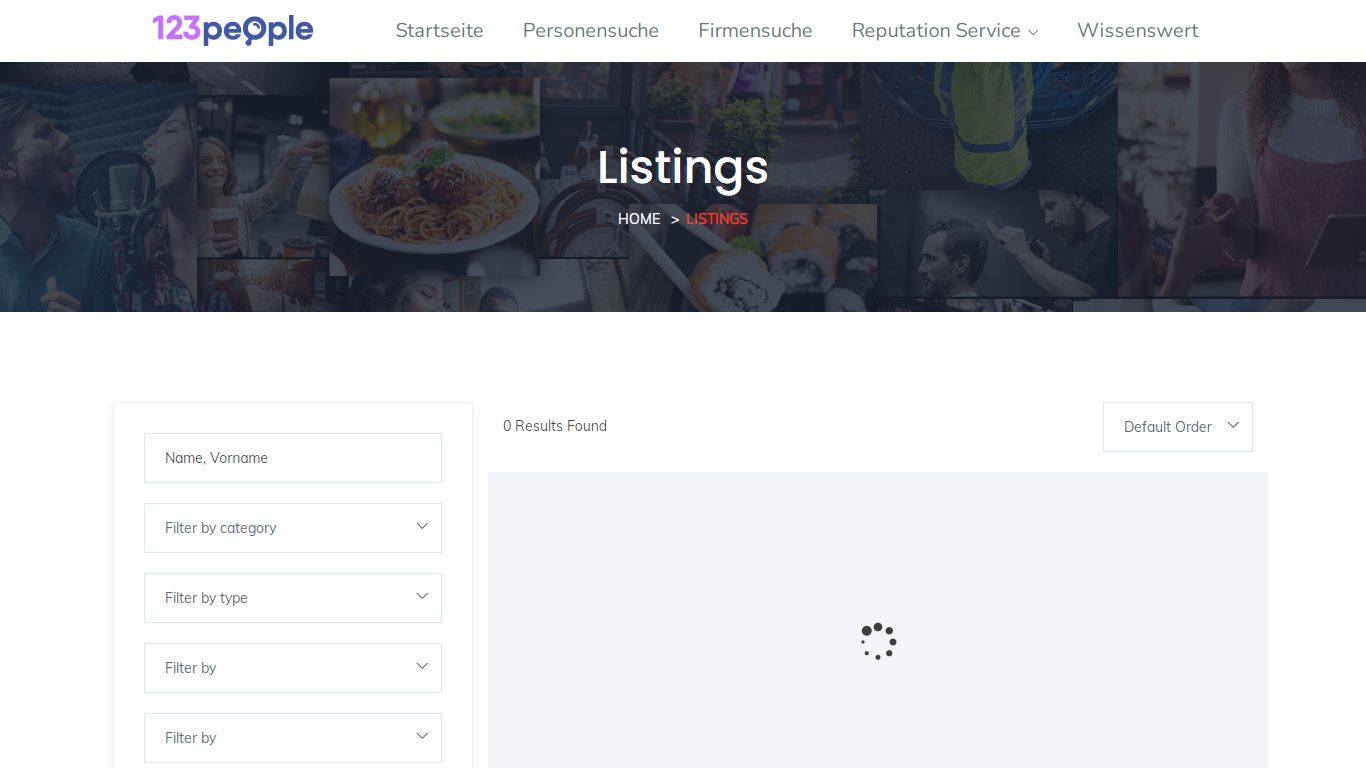 Listings - 123people.com